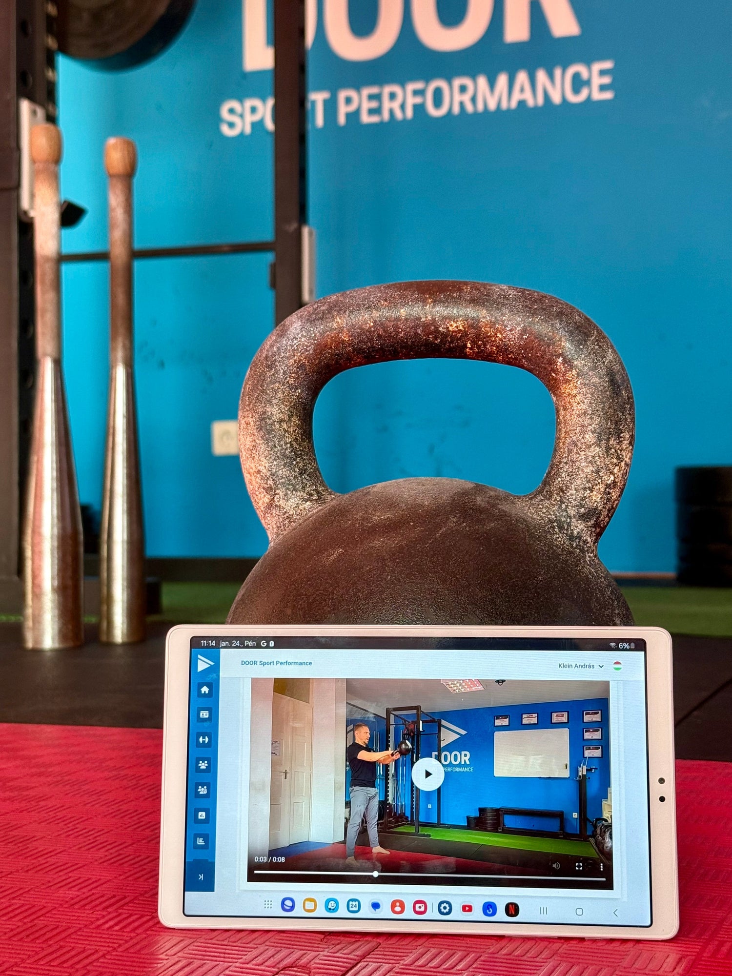 Személyre szabott funkcionális edzés a DOOR applikációval